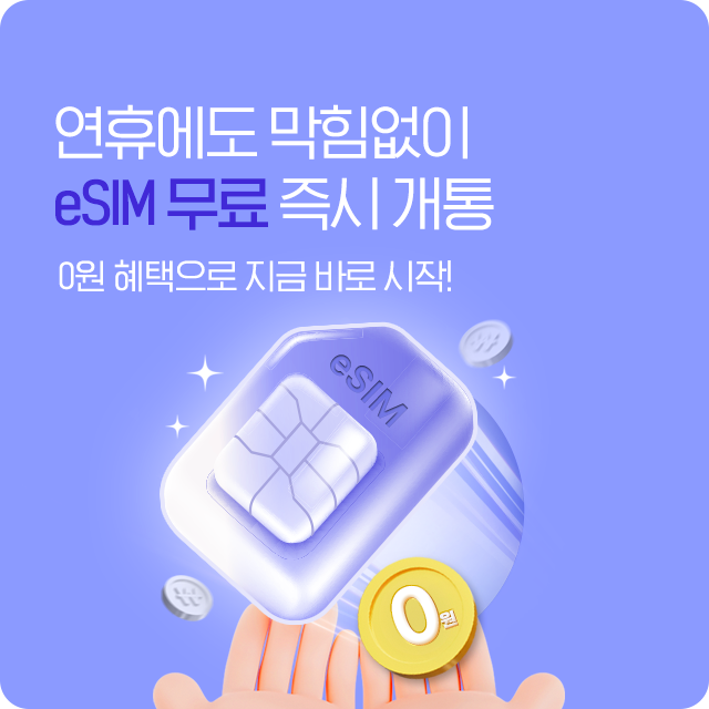 eSIM 무료