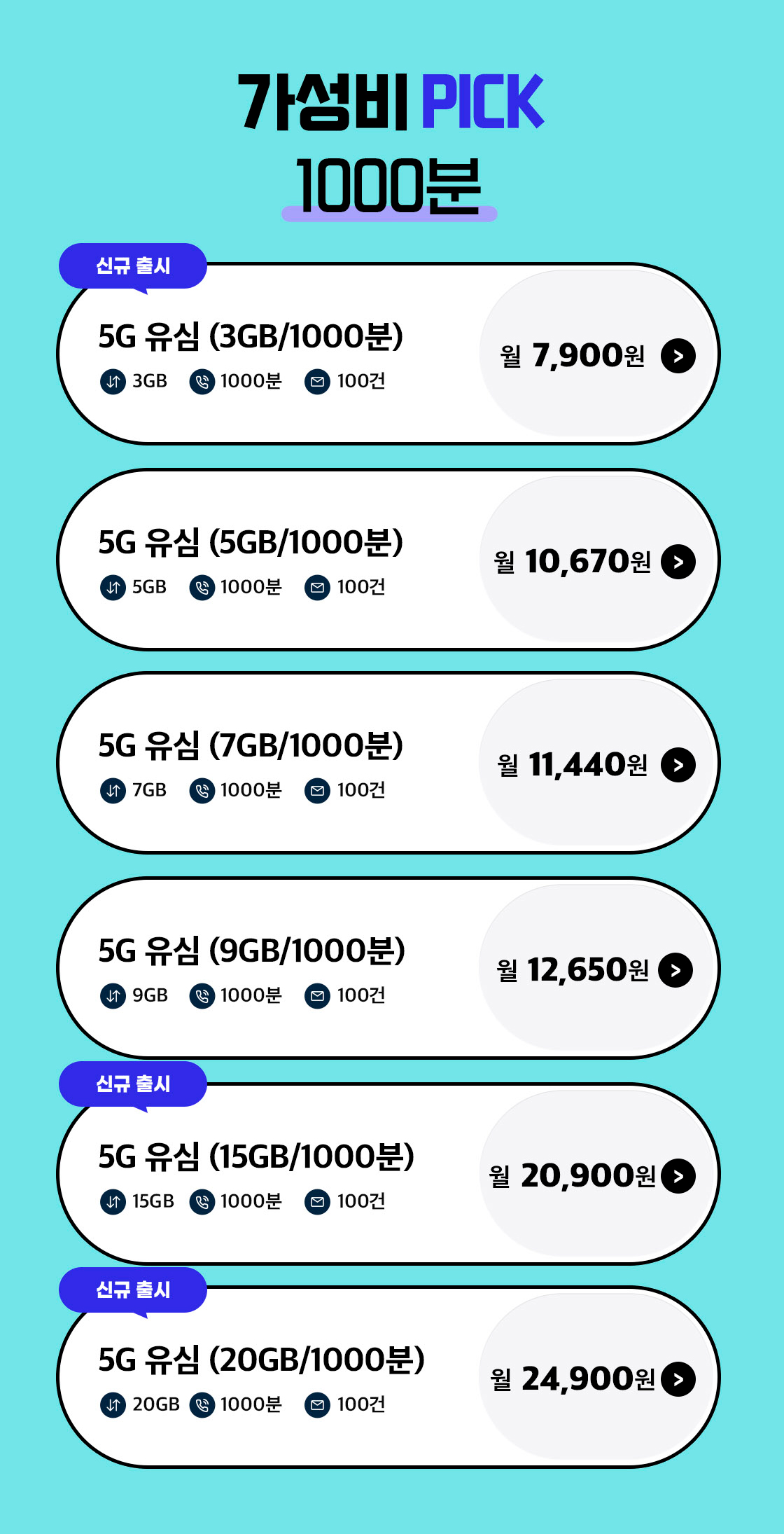 1000분 요금제